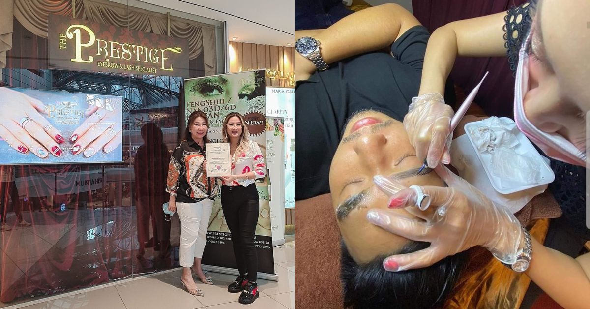 The Prestige Eyebrow - Korean Nano Eyebrow Embroidery, Microblading Enhancement And Japanese Eyelash Extension Courses