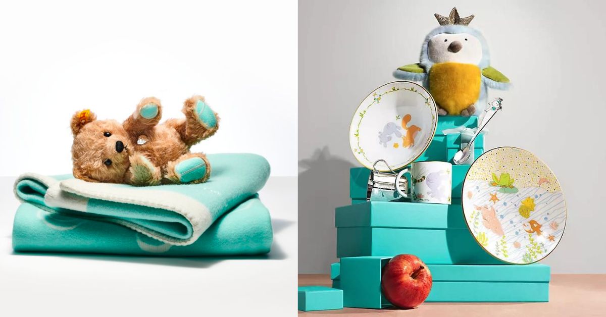 Tiffany & Co - designer baby gift