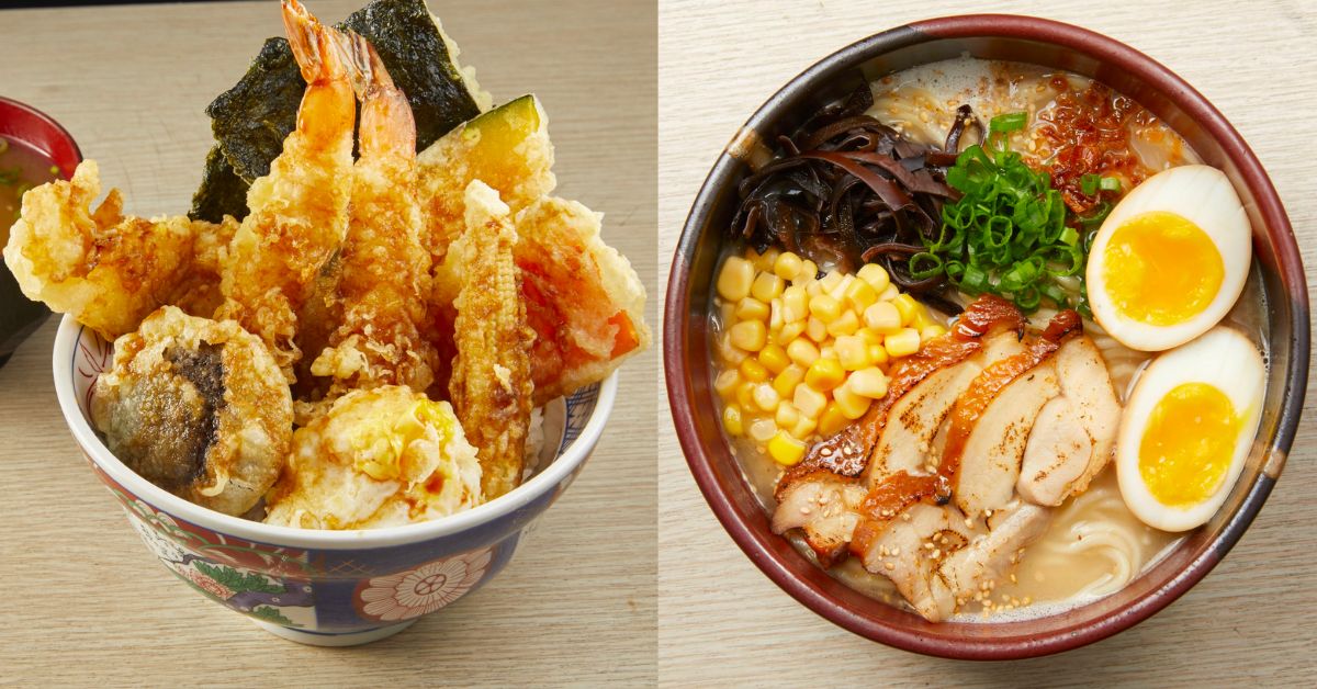 Tokyo Shokudo - Ramen, Tendon and Rice Sets