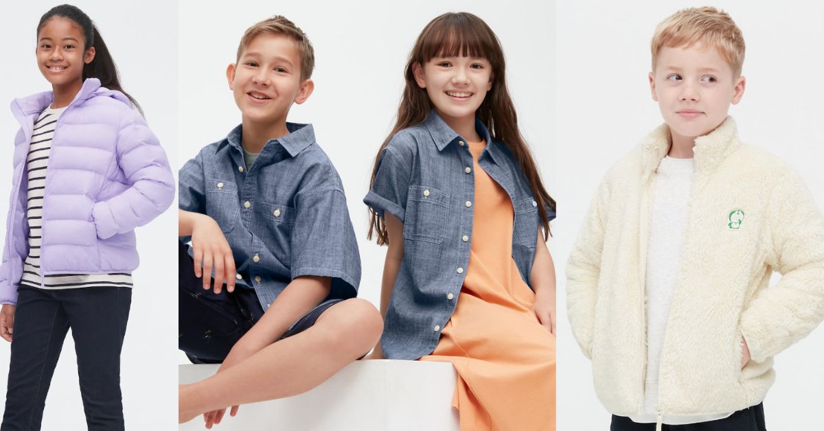 ​Uniqlo - Best Basics and Essentials Kids Clothes in Singapore