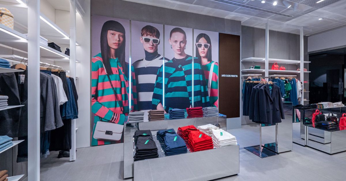 United Colours of Benetton Flagship Store and Fall Winter 2023 Collection