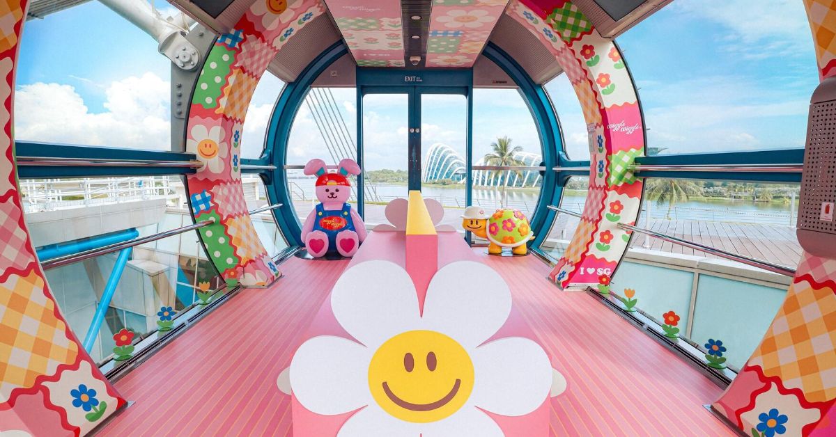 Wiggle Wiggle in the Sky at Singapore Flyer – Whimsical Korean Lifestyle Brand Takes To New Heights