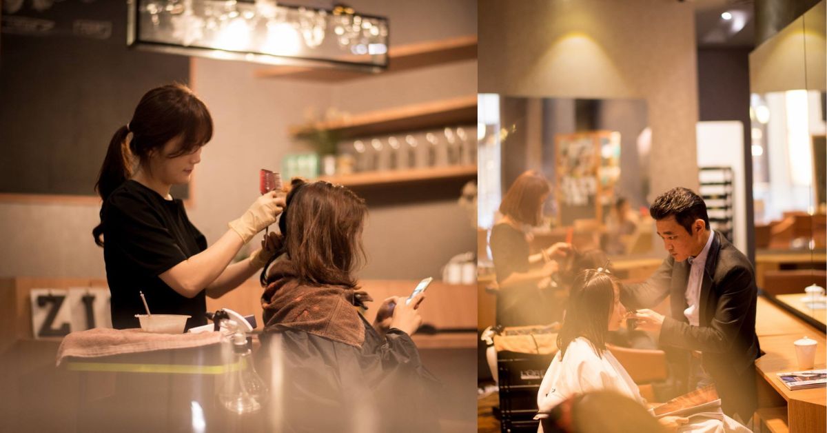 Zinc Korean Hair Salon - singapore hairstylist