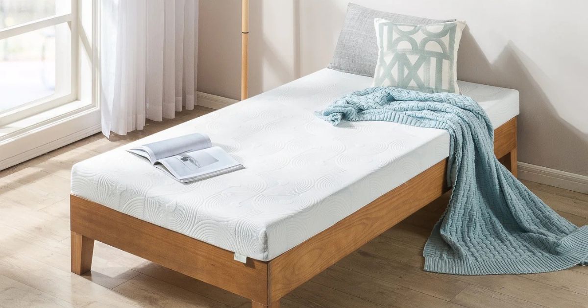 Zinus - Mattress Toppers Infused with Natural Ingredients