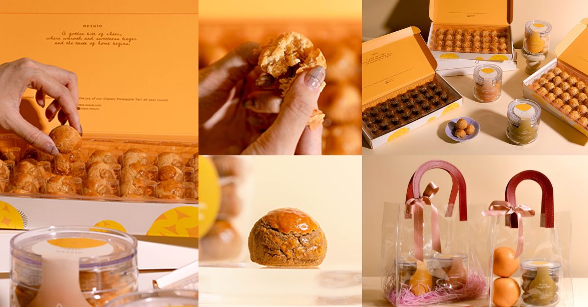 nesuto’s CNY Pineapple Tarts Return with New Yuzu Twist