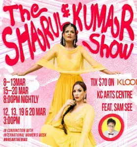 Local Comedy Icons Sharul & Kumar are Performing Live Stand-Up in March!