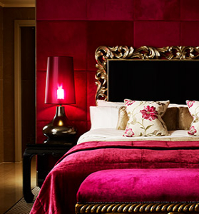 Top hotels and suites designed by fashion designers