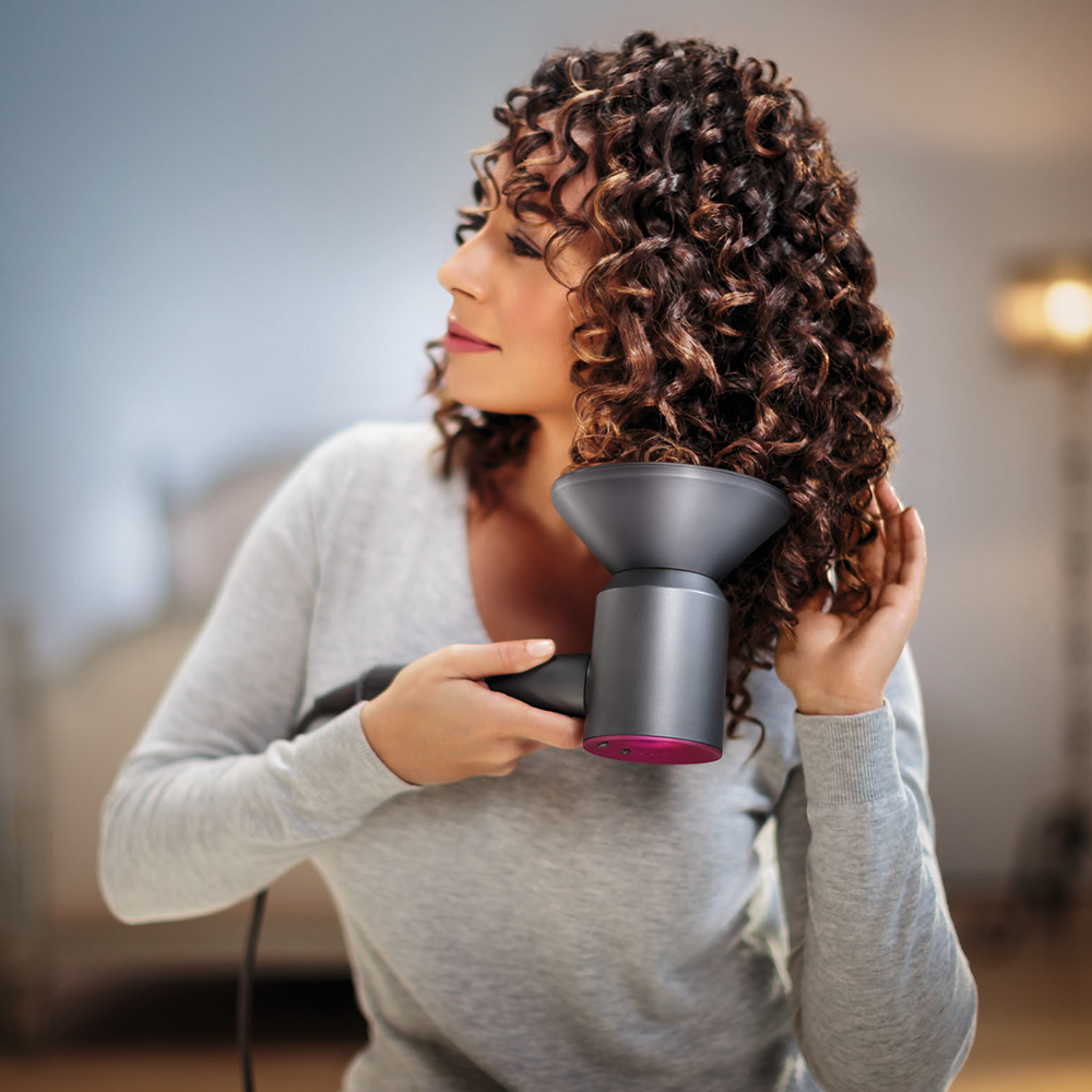3 Easy Hairstyles For Curly Hair Using The Dyson Hairdryer